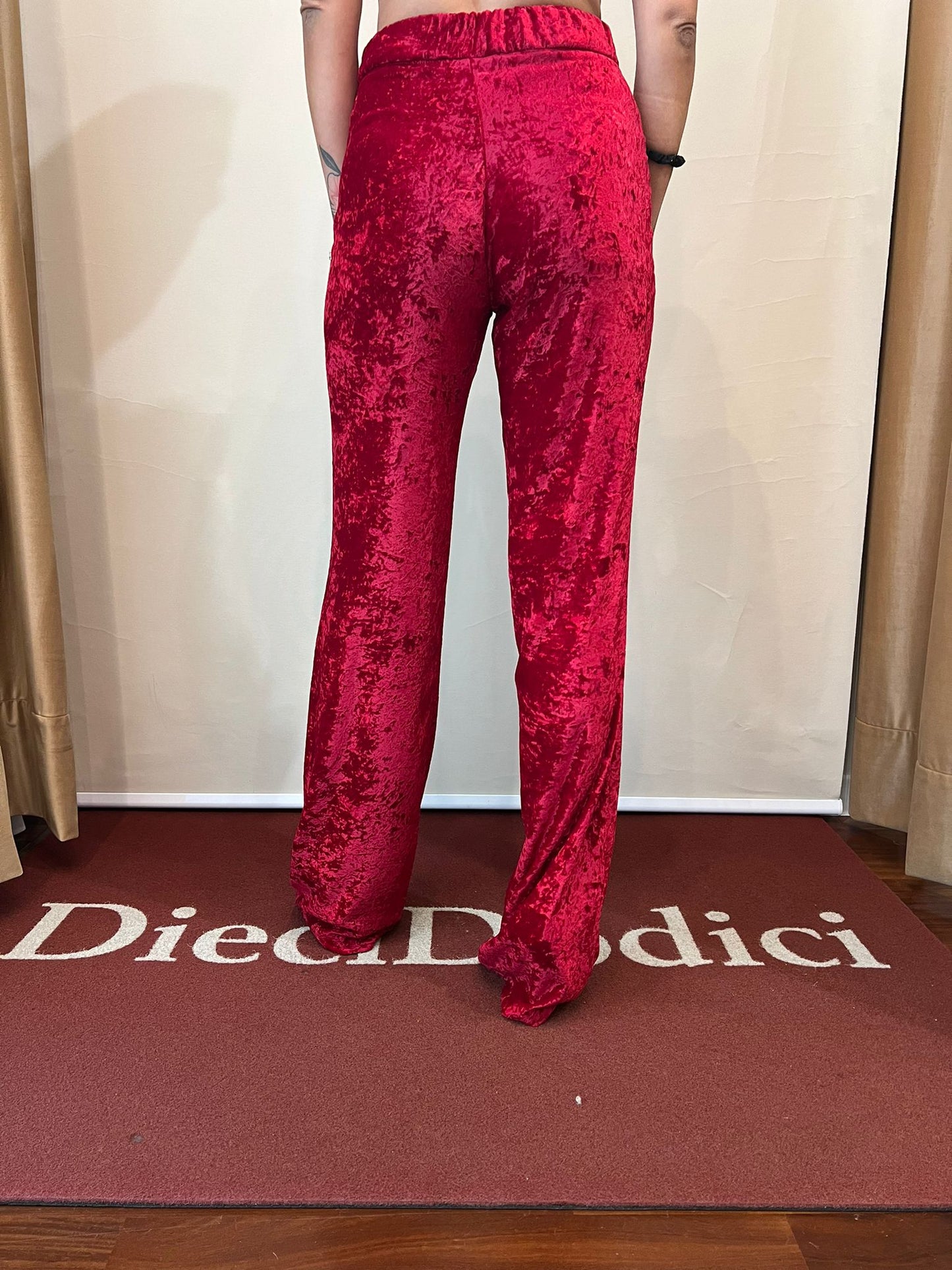 Tailleur in velluto -  Giacca e pantalone