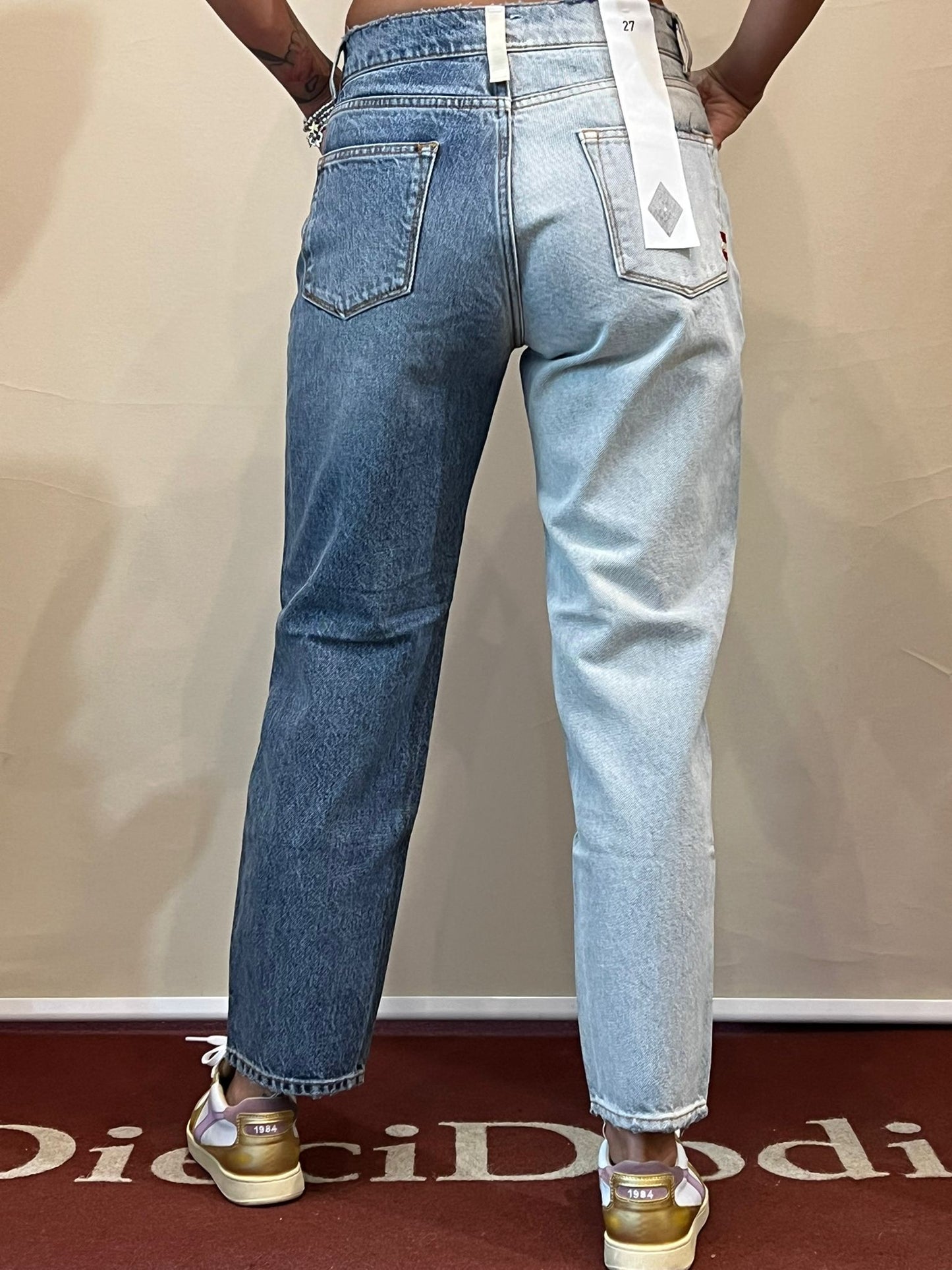 Jeans Bicolore modello Lizzie