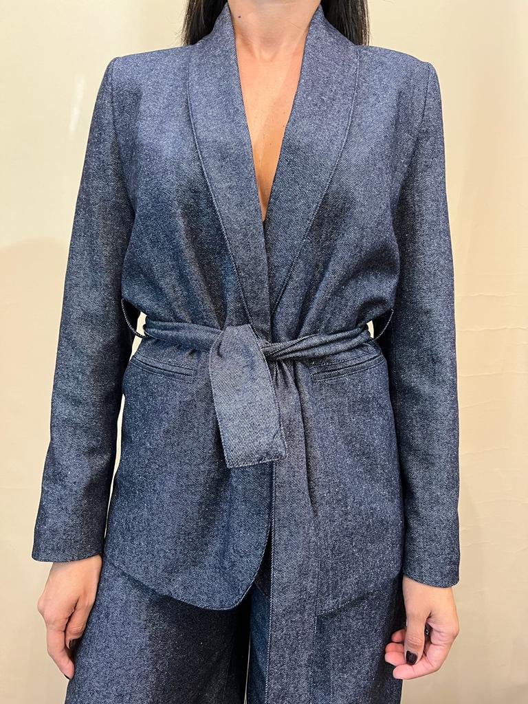 Tailleur denim-Giacca