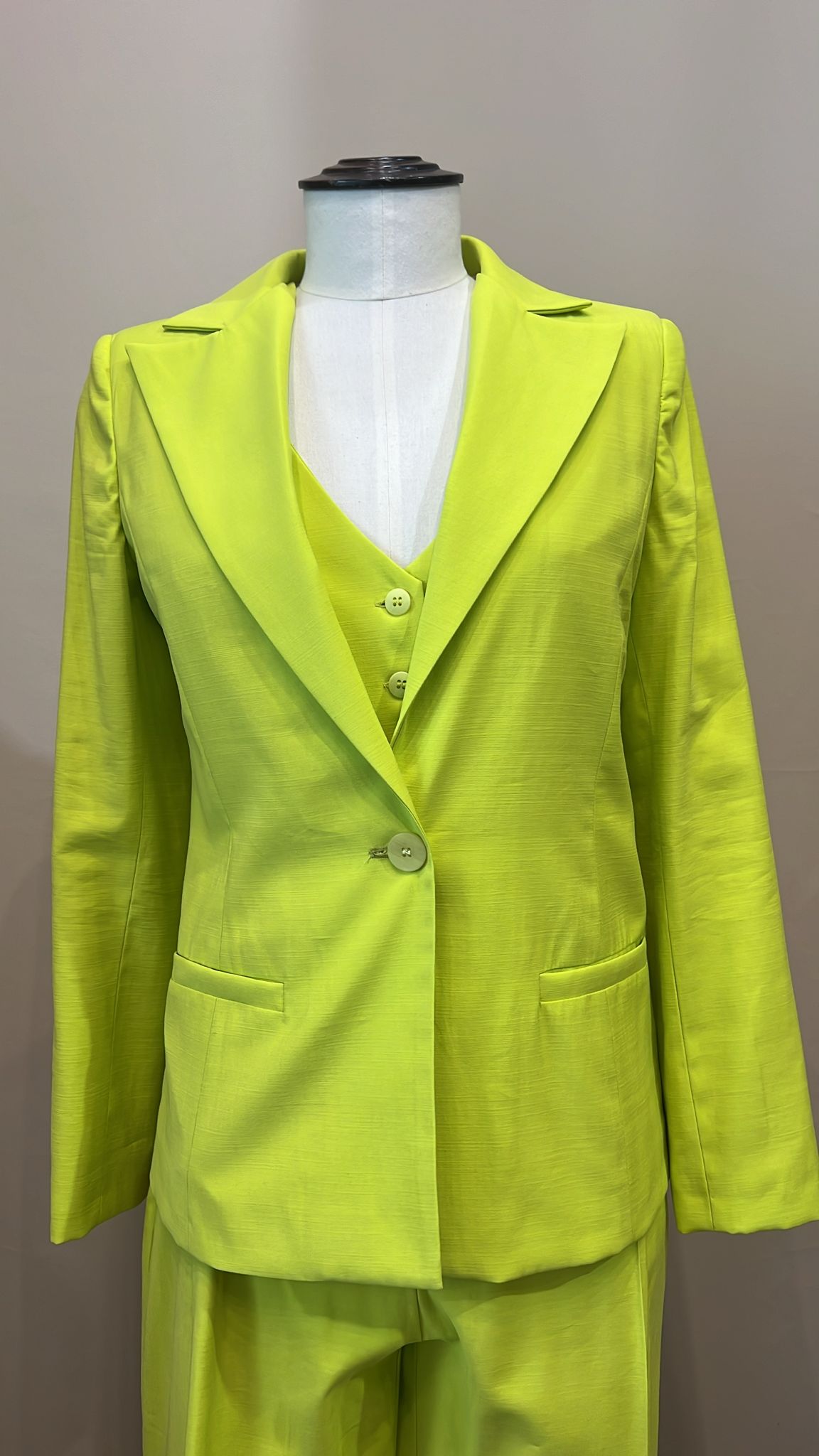 Giacca tailleur fluo