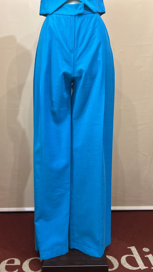 Pantalone Tailleur Azzurro